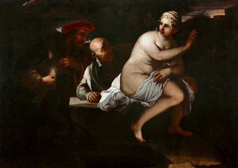 Suzanne og de gamle - Luca Giordano