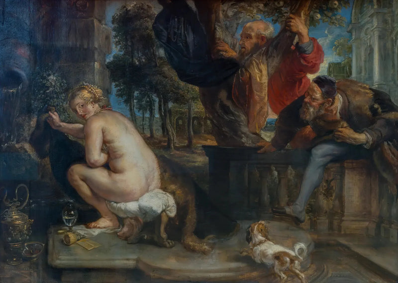 Suzanne og de gamle - Peter Paul Rubens