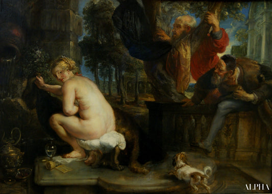 Suzanne et les vieillards - Peter Paul Rubens - Reproductions de tableaux et peintures haut de gamme