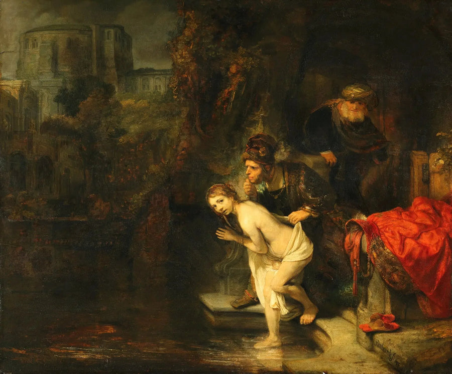 Suzanne og de gamle - Rembrandt