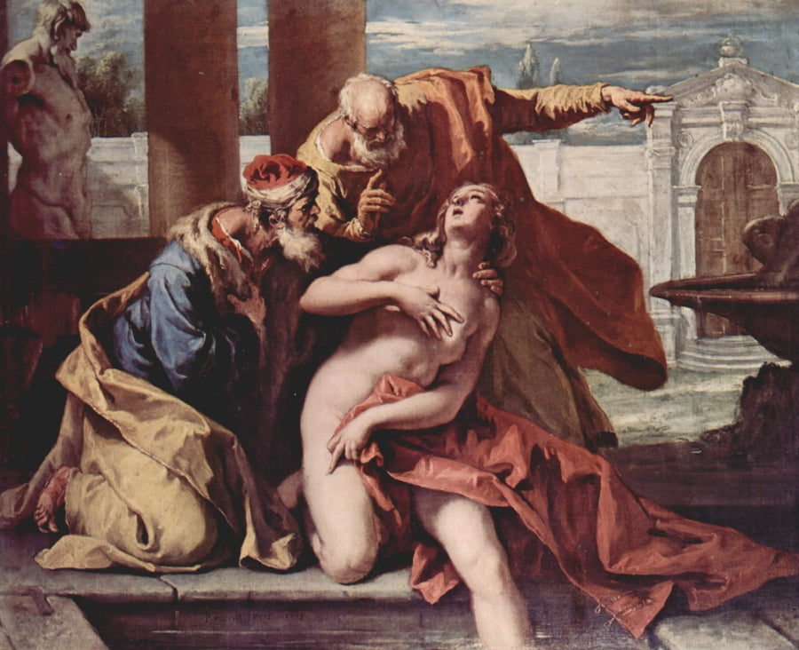 Suzanne og de gamle - Sebastiano Ricci