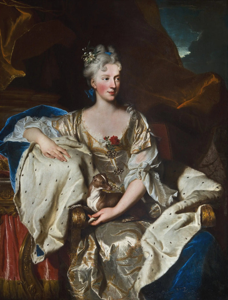 Suzanne-Henriette d'Elbeuf, hertuginne av Mantova - Hyacinthe Rigaud