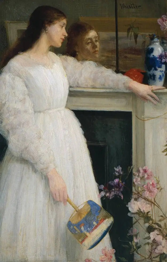 Symfoni i hvitt, nr. 2: Den lille hvite jenta - James Abbott McNeill Whistler