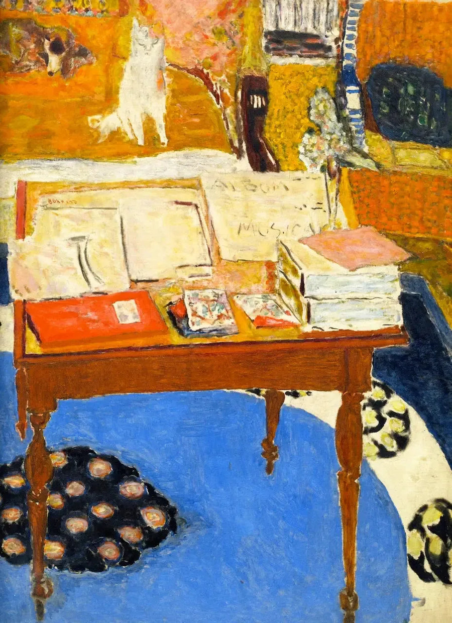 Arbeidsbord - Pierre Bonnard