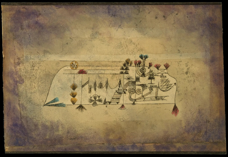 Allehelgens sjelers maleri - Paul Klee
