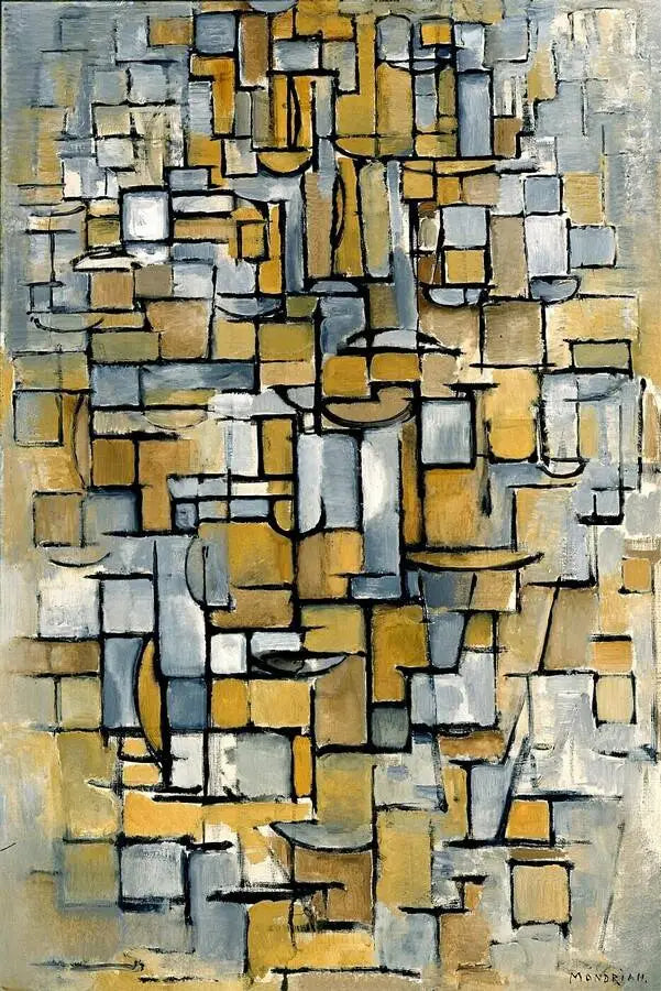 Maleri nr. 1 - Piet Mondrian