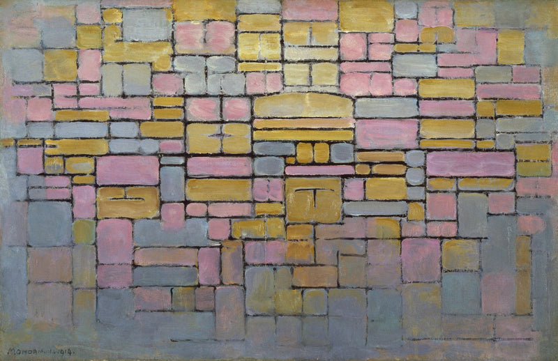 Maleri nr. 2 / Komposisjon nr. V - Piet Mondrian