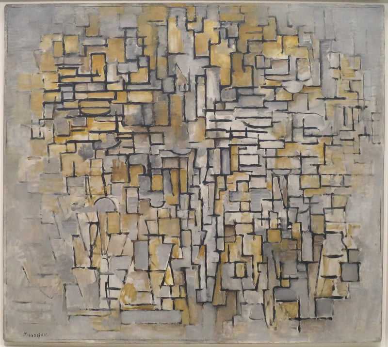 Maleri nr. 2/Komposisjon nr. VII - Piet Mondrian
