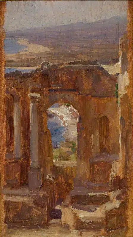 Taormina - Frederic Leighton

Source:
Taormine - Frederic Leighton
