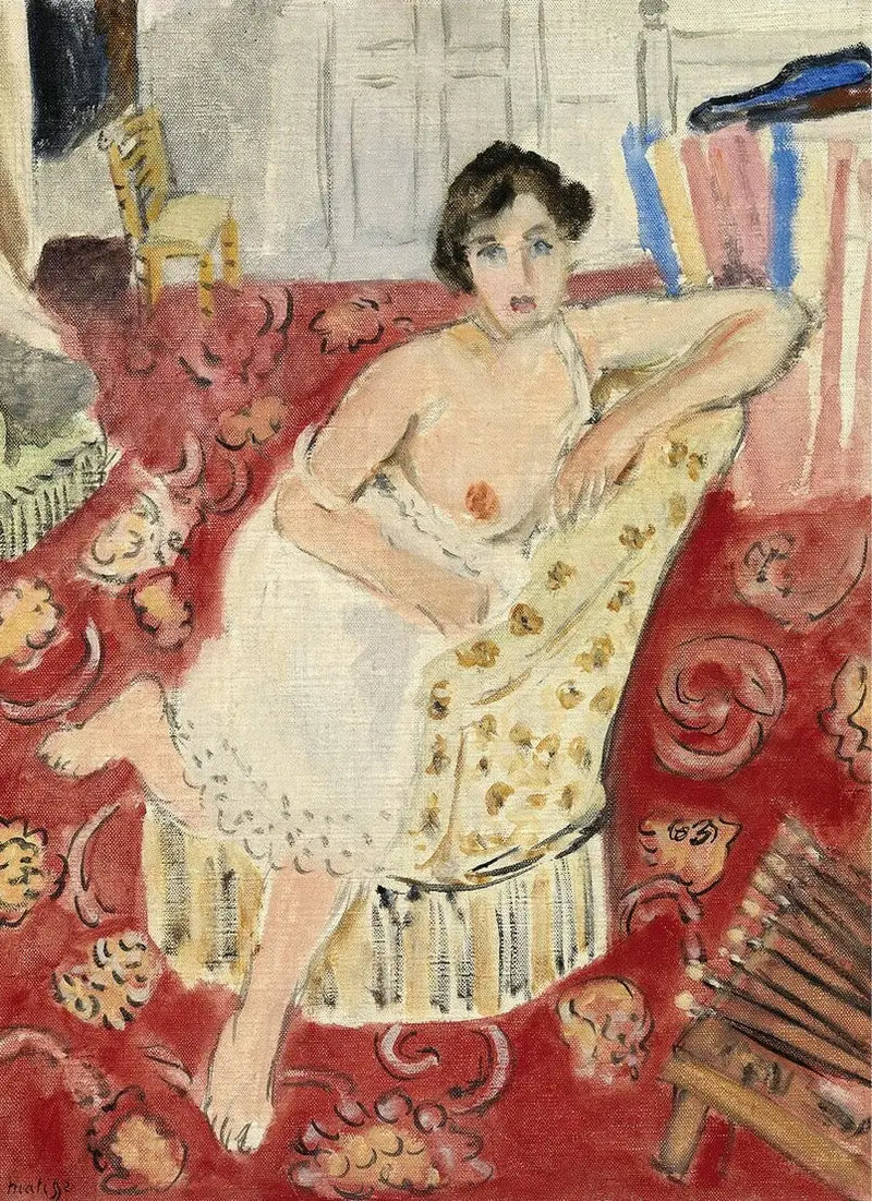 Rød teppe - Henri Matisse