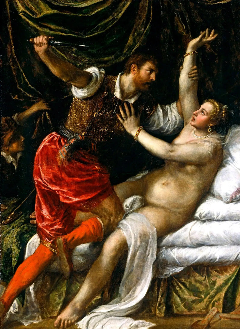 Tarquin og Lucrezia - Titian