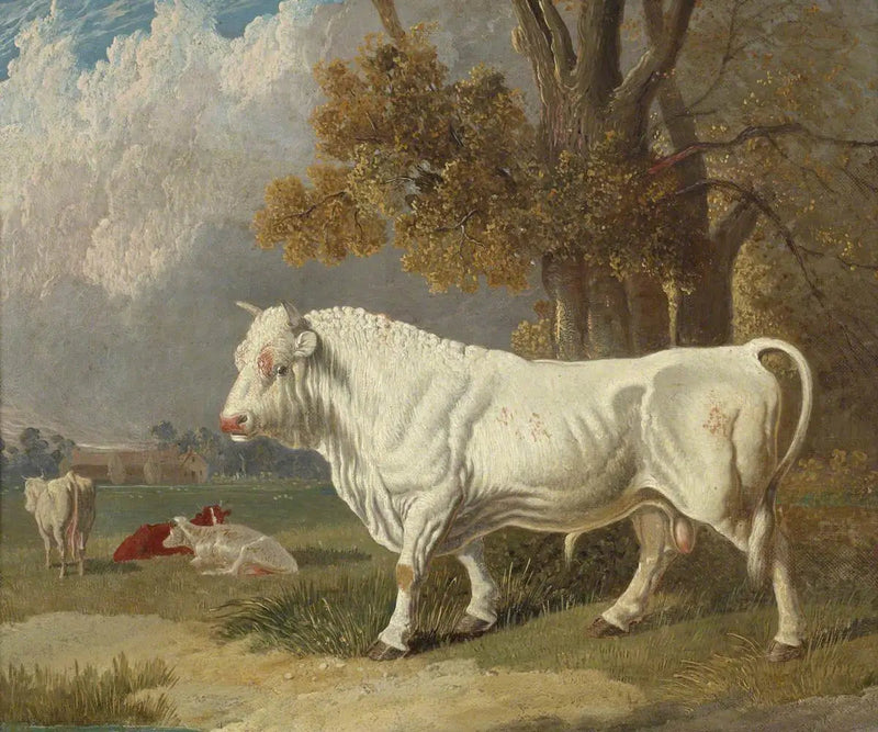 Hvitt okse, Fulbourn, Cambridgeshire, 1830 - John Frederick Herring, Sr.

Source:
Taureau blanc, Fulbourn, Cambridgeshire, 1830 - John Frederick Herring, Sr.