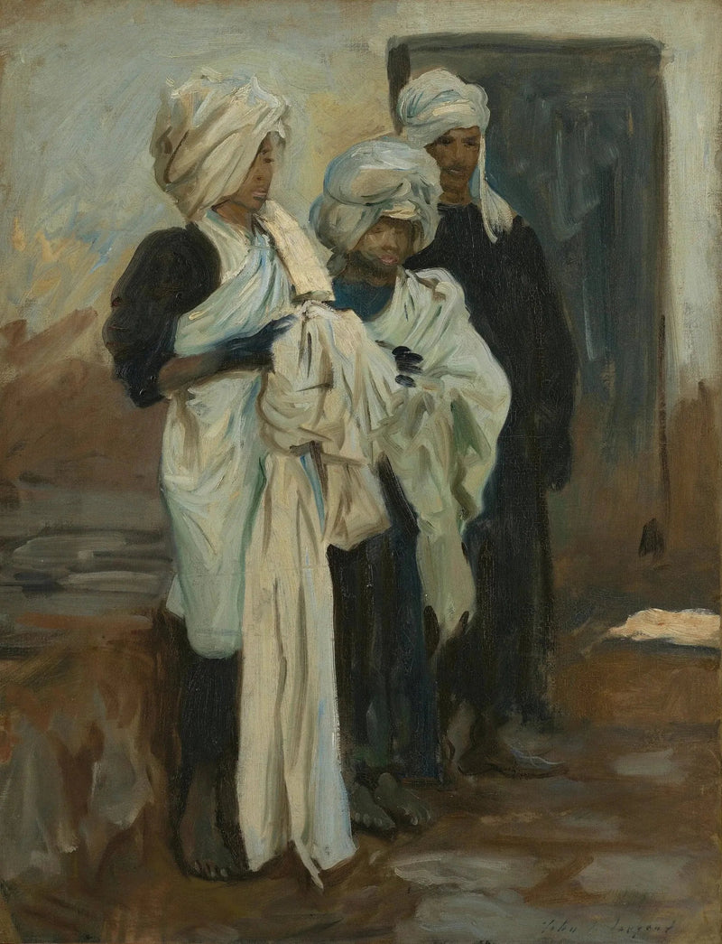 Indigo-fargere fra Egypt - John Singer Sargent