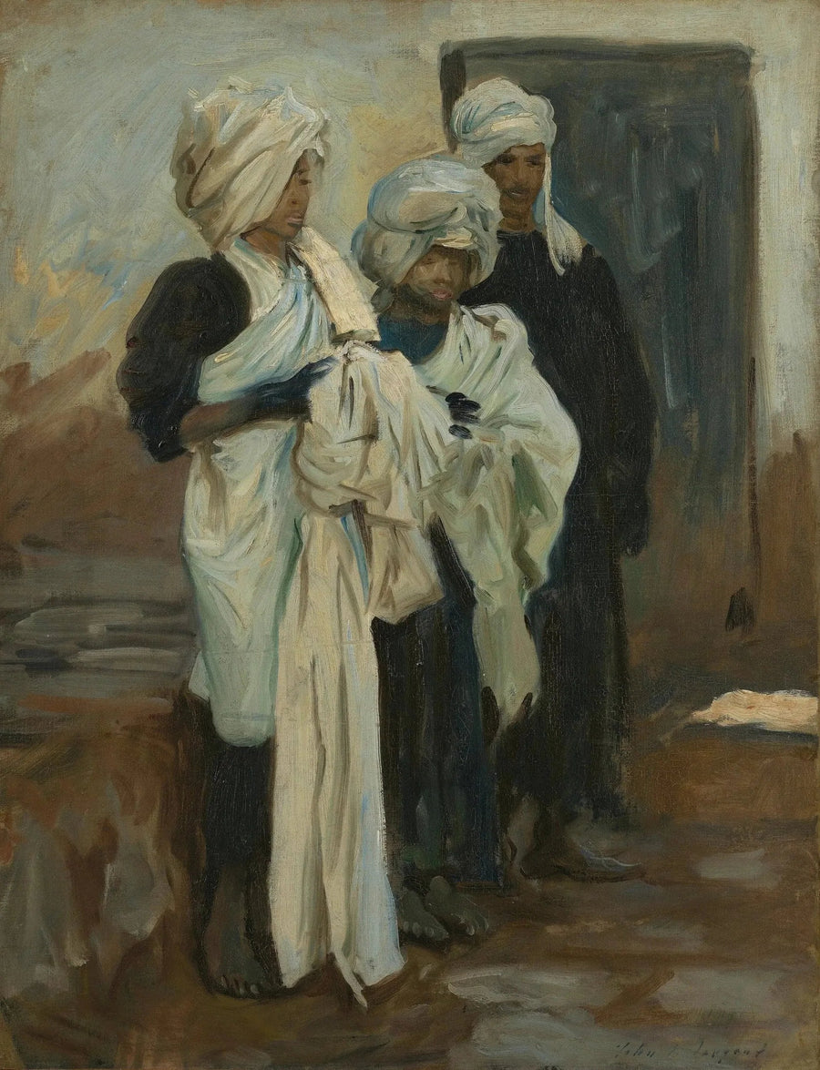 Indigo-fargere fra Egypt - John Singer Sargent