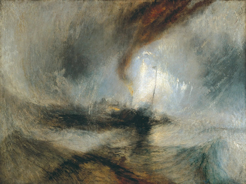 Snøstorm til sjøs - J. M. W. Turner