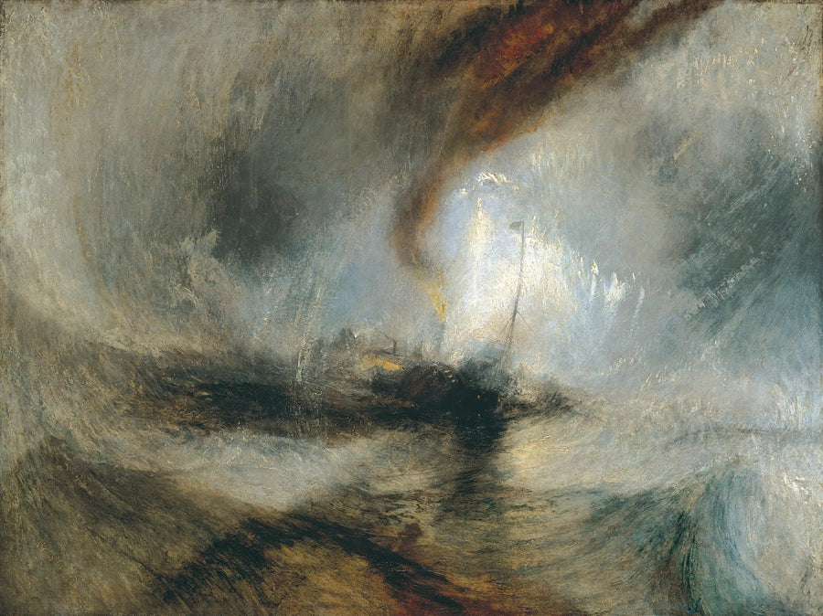 Snøstorm til sjøs - J. M. W. Turner