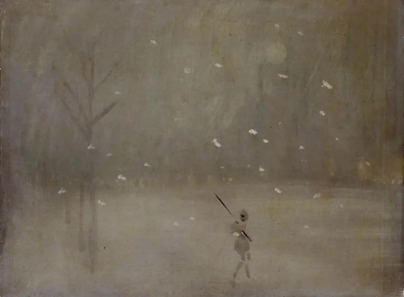 Snøstorm: Nocturne - James Abbott McNeill Whistler