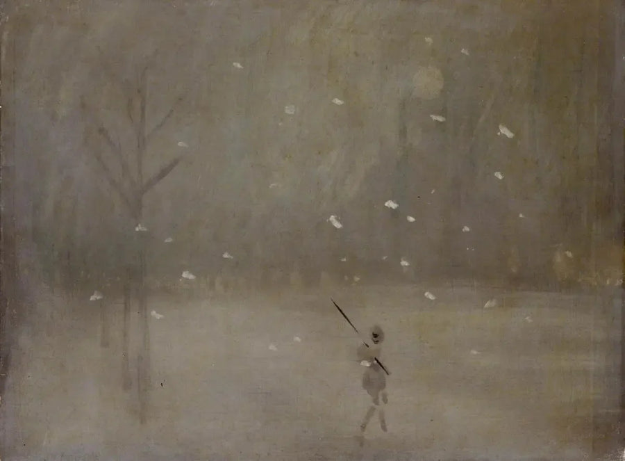 Snøstorm: Nocturne - James Abbott McNeill Whistler