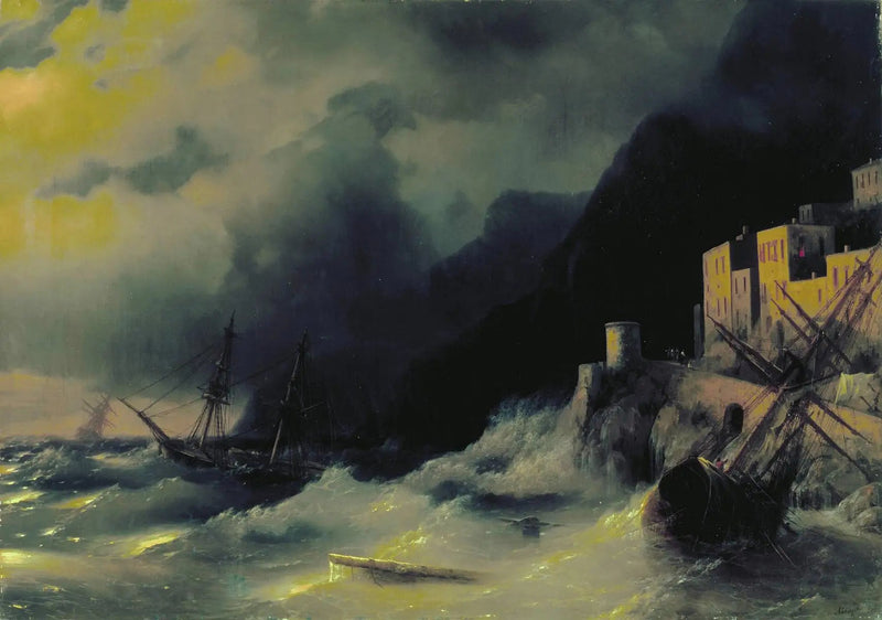 Storm på sjøen - Ivan Aïvazovski

Source:
Tempête en mer - Ivan Aïvazovski