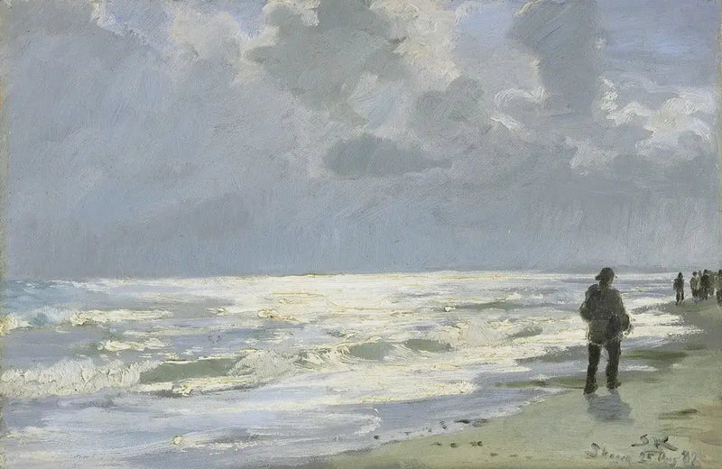 Storm på sjøen - Peder Severin Krøyer