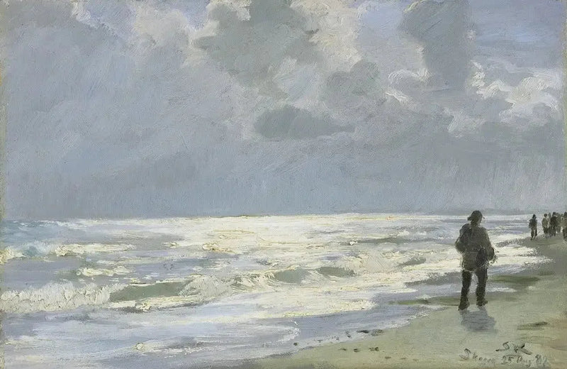 Storm på sjøen - Peder Severin Krøyer
