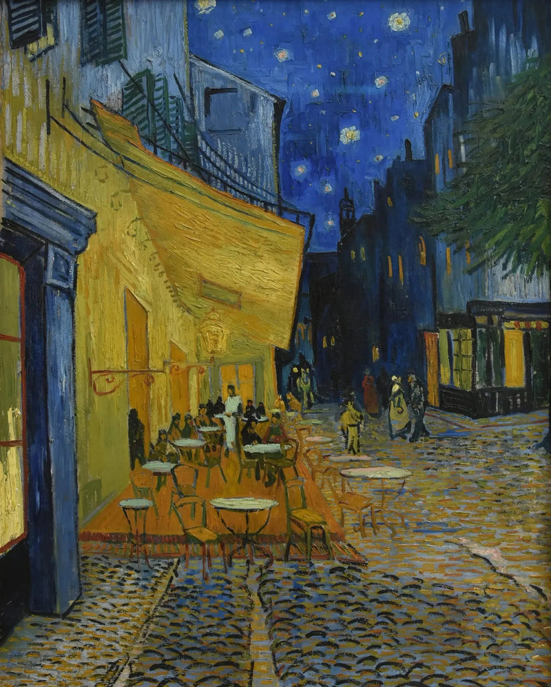 Kaféterrasse om kvelden - Vincent van Gogh