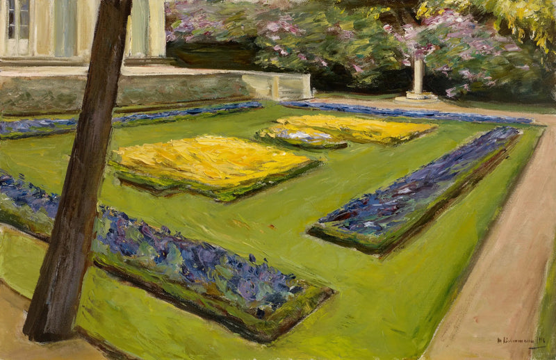 Terrasse i hagen nær Wannsee mot nordvest - Max Liebermann