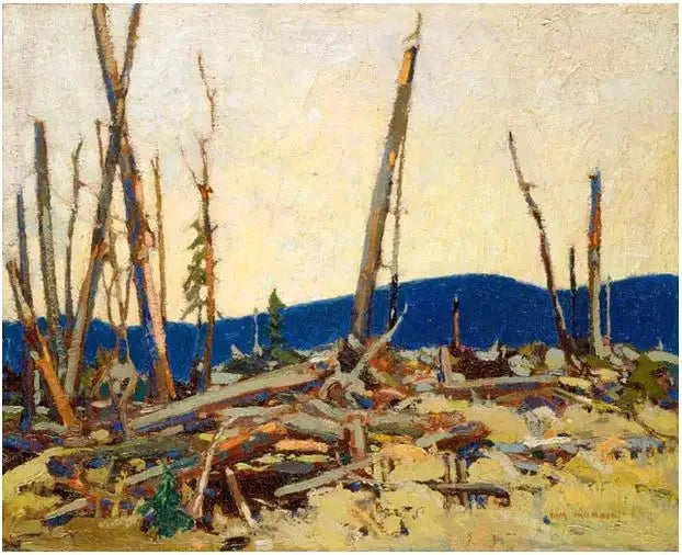 Brent jord - Tom Thomson

Source:
Terre brûlée - Tom Thomson