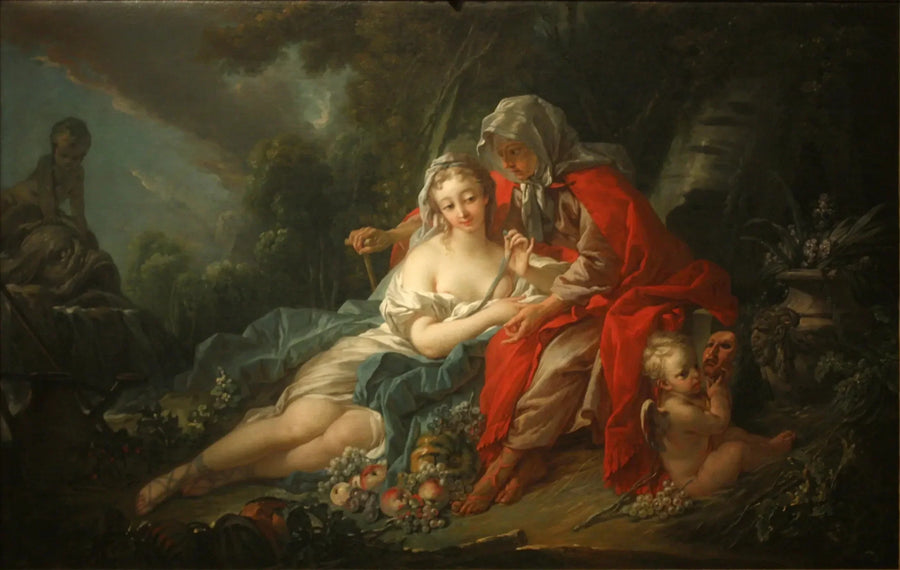 Jorden: Vertumne og Pomona - François Boucher