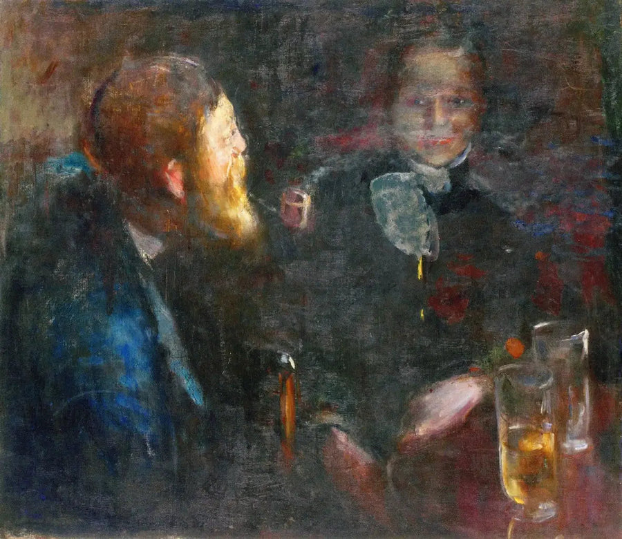 Samtale - Edvard Munch