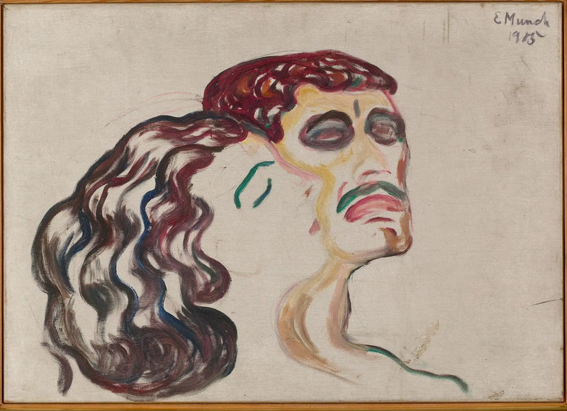 Hode mot hode - Edvard Munch