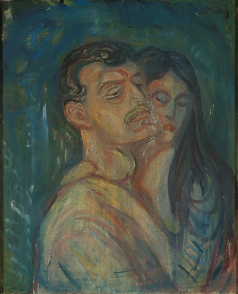 Hode mot hode - Edvard Munch