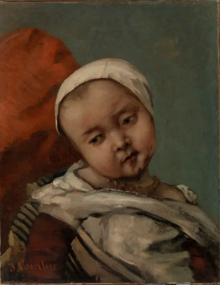 Barnhode - Gustave Courbet