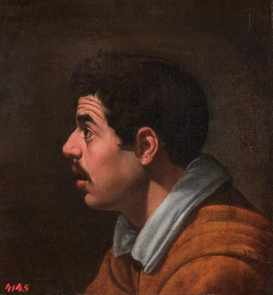 Ung mannprofilhode - Diego Velázquez