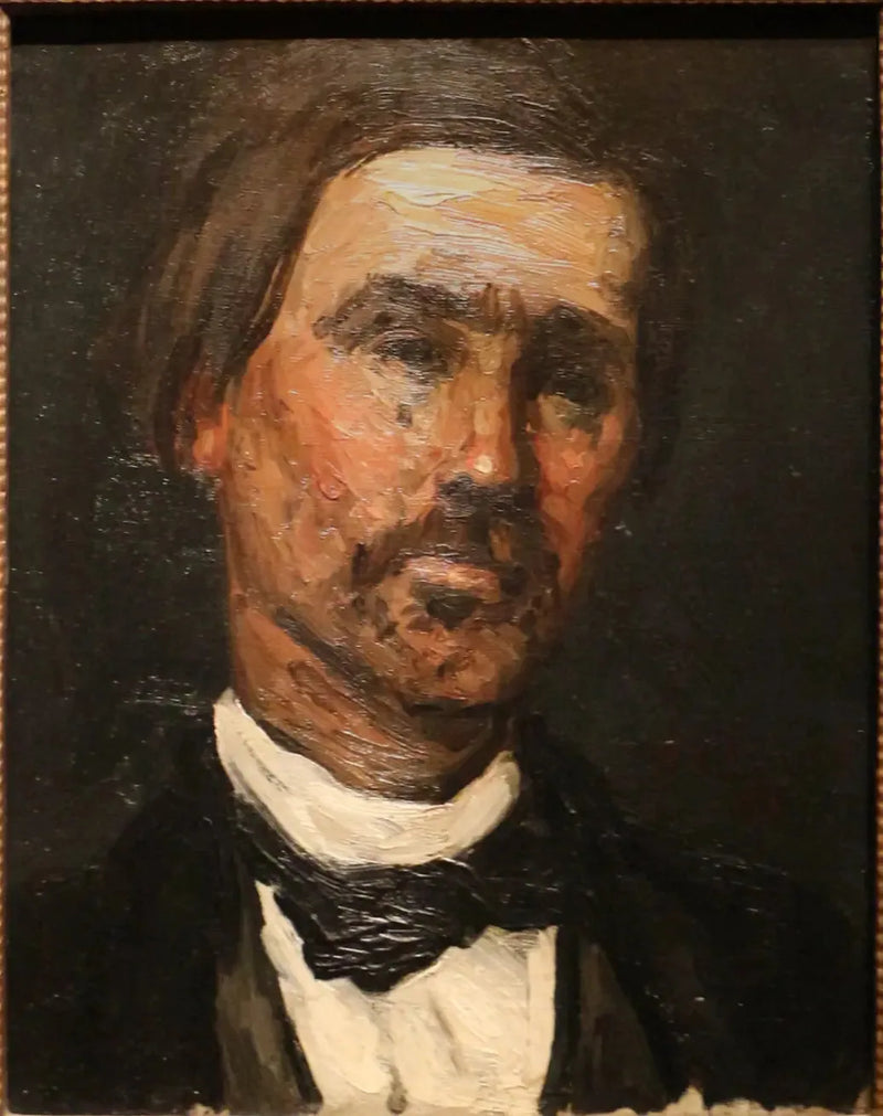 Mannens hode - Paul Cézanne