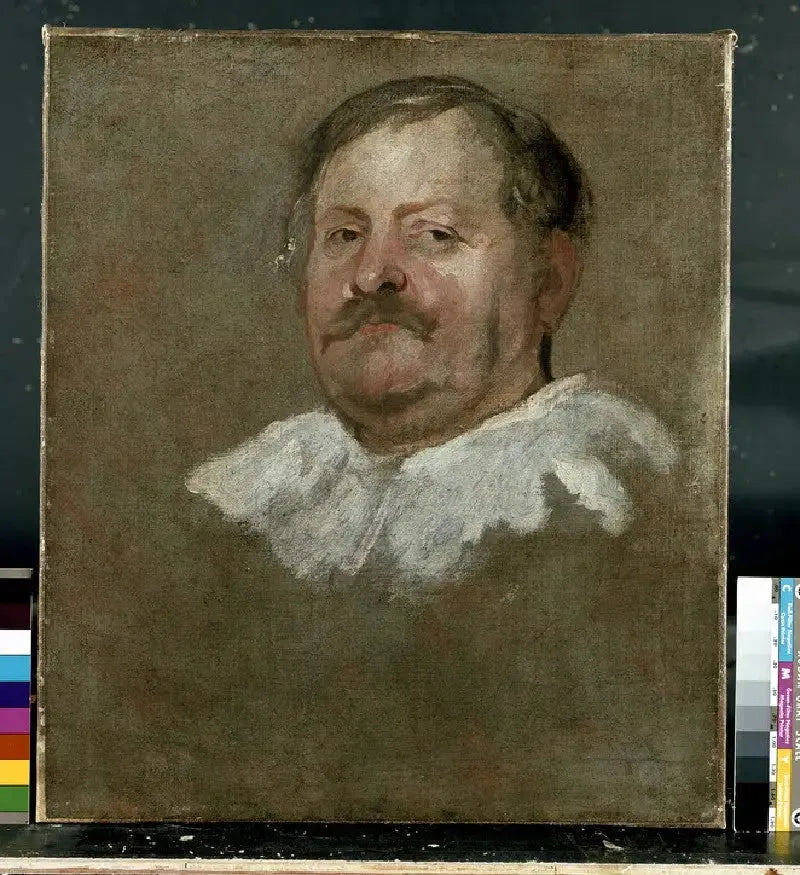 Mannshode med en fallende flette - Antoine van Dyck

Source:
Tête d'homme portant une fraise tombante - Antoine van Dyck