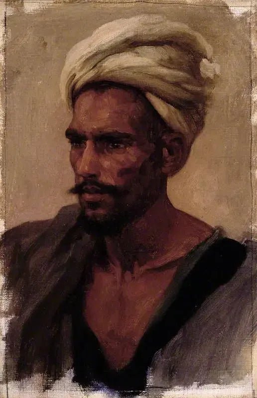 Arabers hode - Frederic Leighton

Source:
Tête d'un Arabe - Frederic Leighton