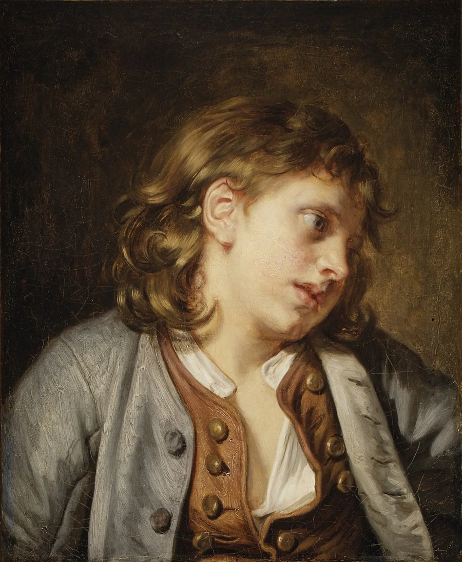 Hode av en ung gutt - Jean-Baptiste Greuze