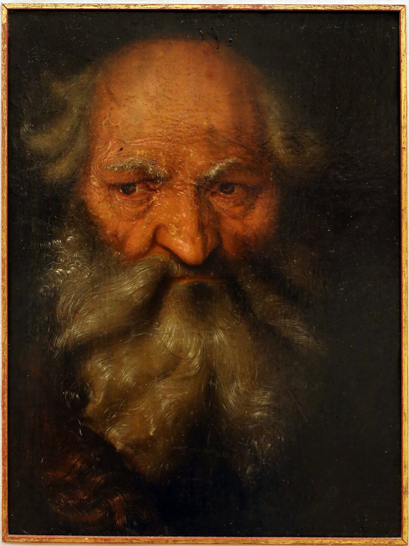 Hode av en gammel mann - Hans Baldung Grien
