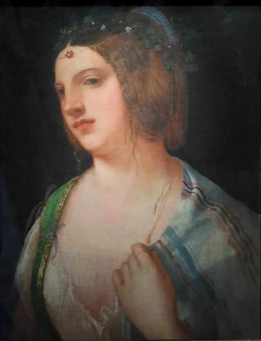 Hode av en ung venetiansk jente - Giorgione