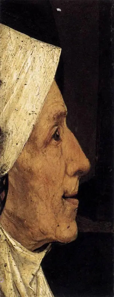 En gammel kvinnes hode - Hieronymus Bosch