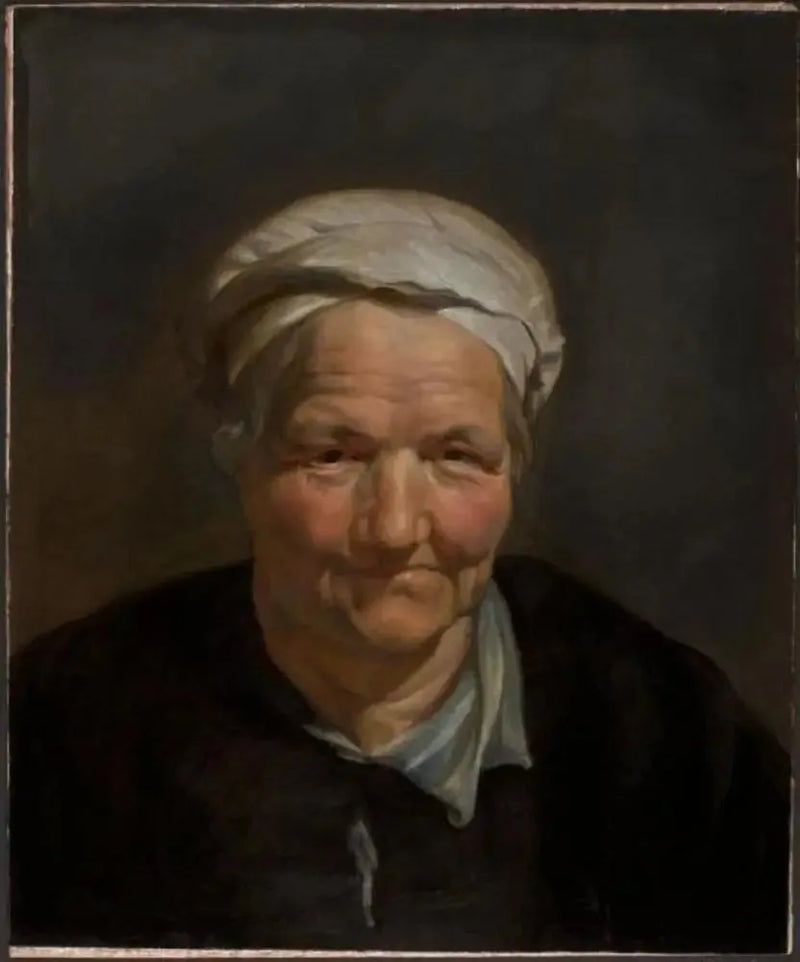 En gammel kvinnes hode - Peter Paul Rubens