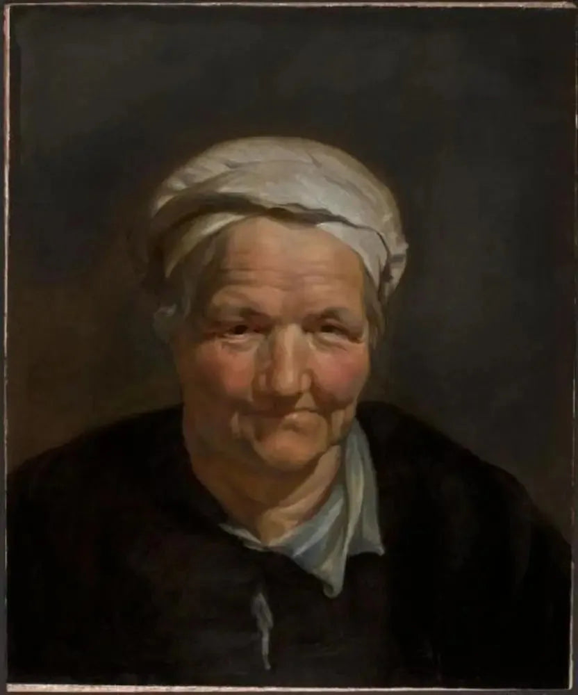 En gammel kvinnes hode - Peter Paul Rubens