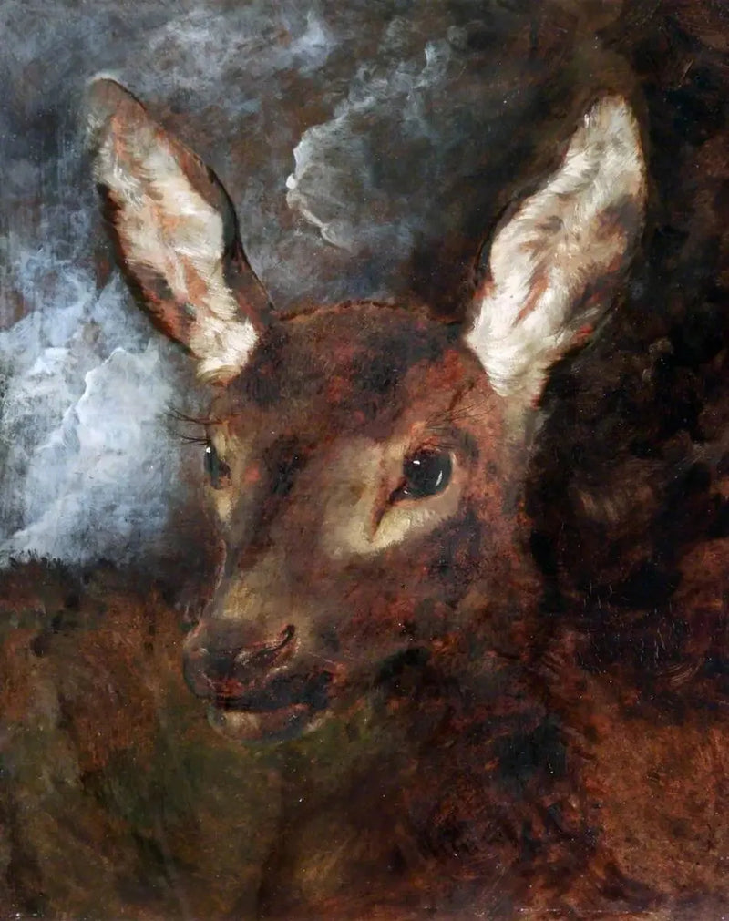Hjortetak - Edwin Henry Landseer

Source:
Tête de biche - Edwin Henry Landseer