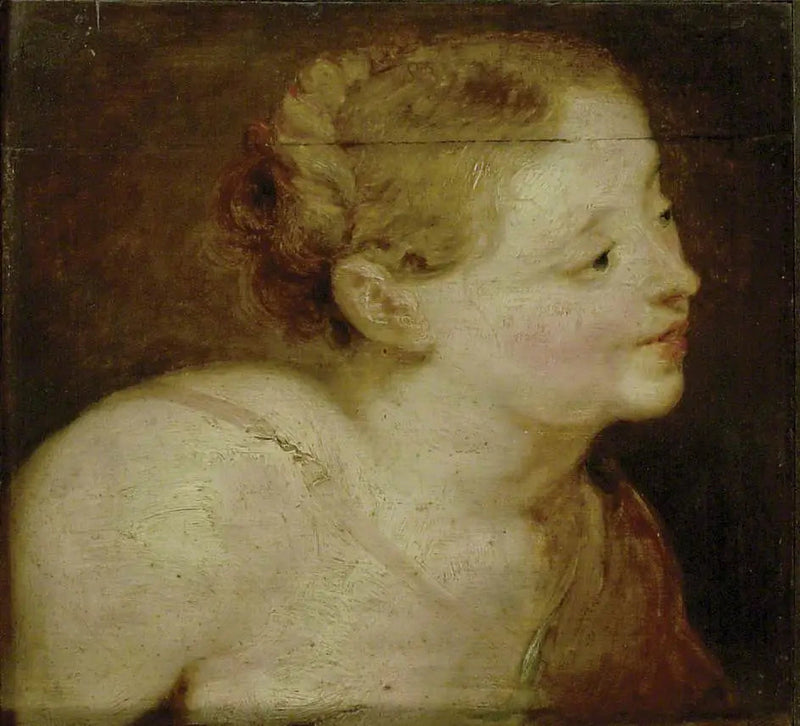 Jaktkvinnehode (Diane?) - Peter Paul Rubens