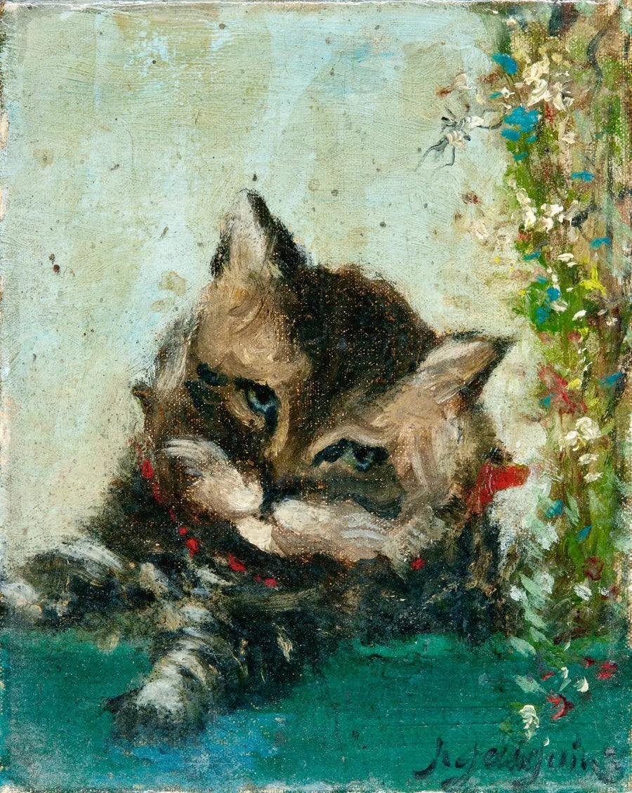 Kattens hode - Paul Gauguin