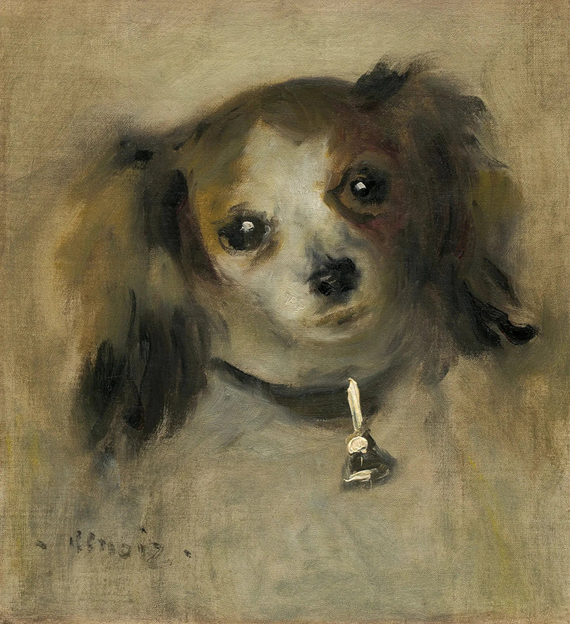 Hode av hund - Pierre-Auguste Renoir