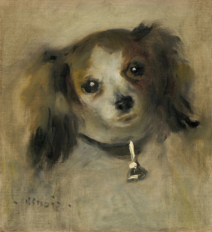 Hode av hund - Pierre-Auguste Renoir
