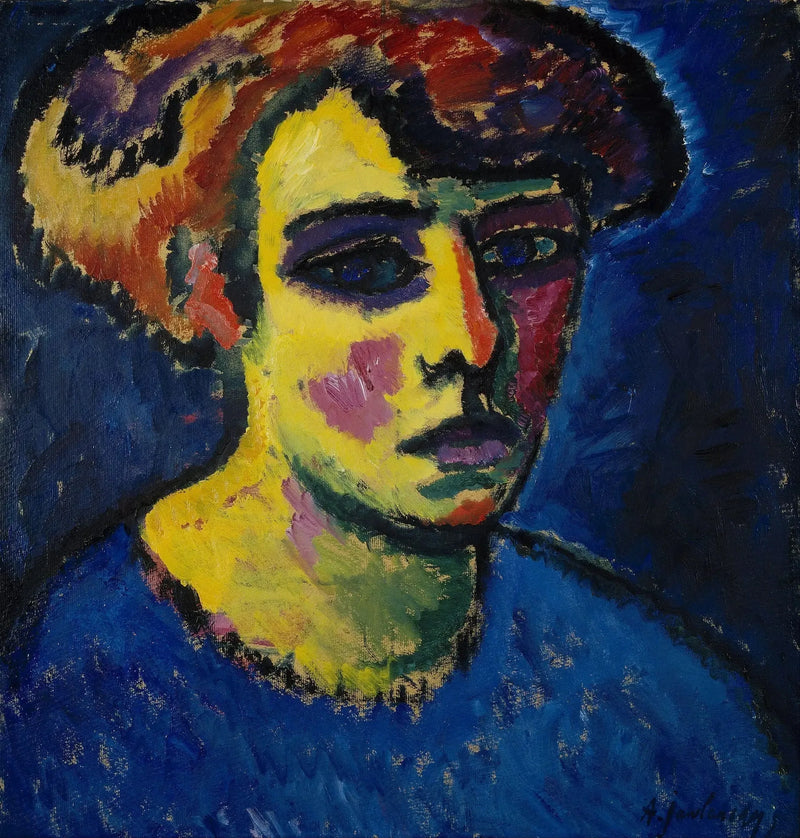 Kvinnehode - Alexej von Jawlensky

Source:
Tête de femme - Alexej von Jawlensky