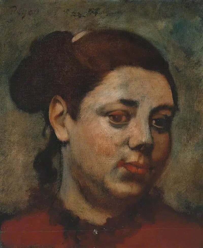 Kvinnehode - Edgar Degas